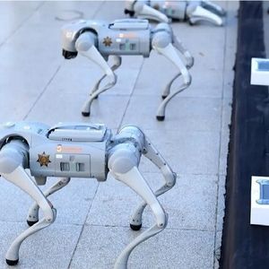 کمک سگ‌های رباتیک به تامین امنیت جام جهانی ۲۰۲۶