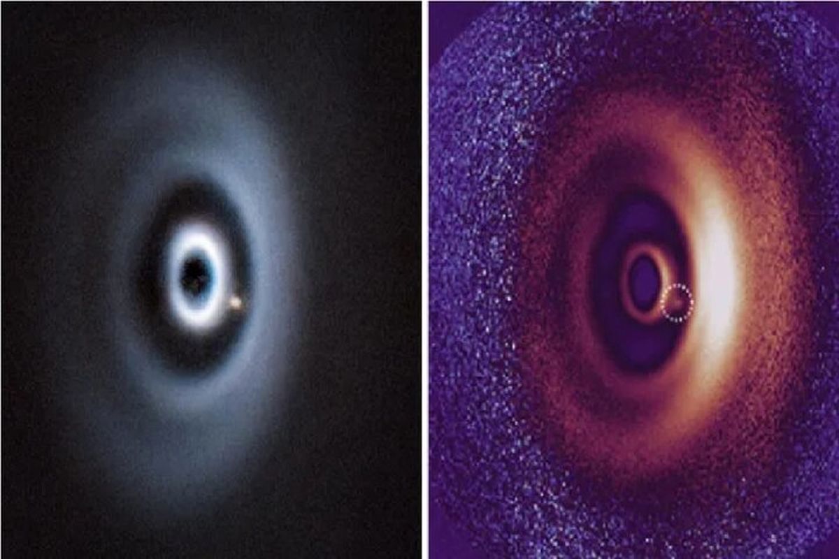 کشف اولین سیاره فراخورشیدی در دیسک چند حلقه‌ای یک ستاره 