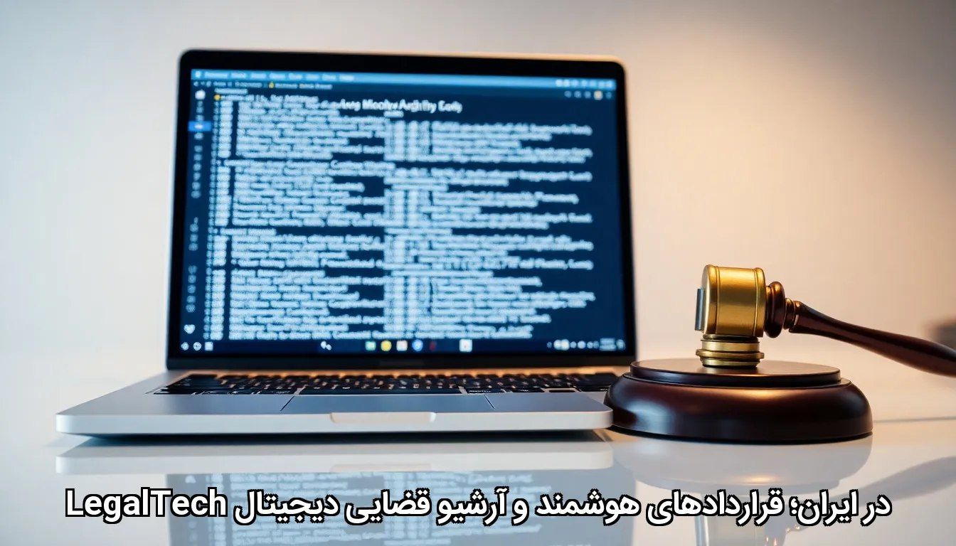 LegalTech در ایران؛ قراردادهای هوشمند و آرشیو قضایی دیجیتال