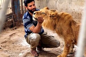 گرسنگی حیوانات باغ وحش شهر جنگ‌زده غزه/ ویدئو