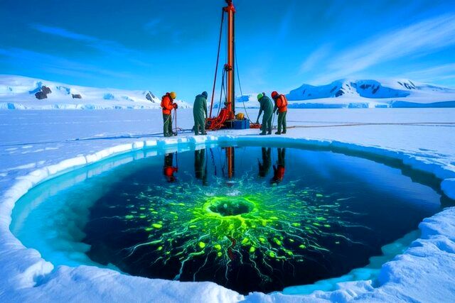 حیات پنهانی جدیدی در زیر یخ‌های قطب شمال کشف شد