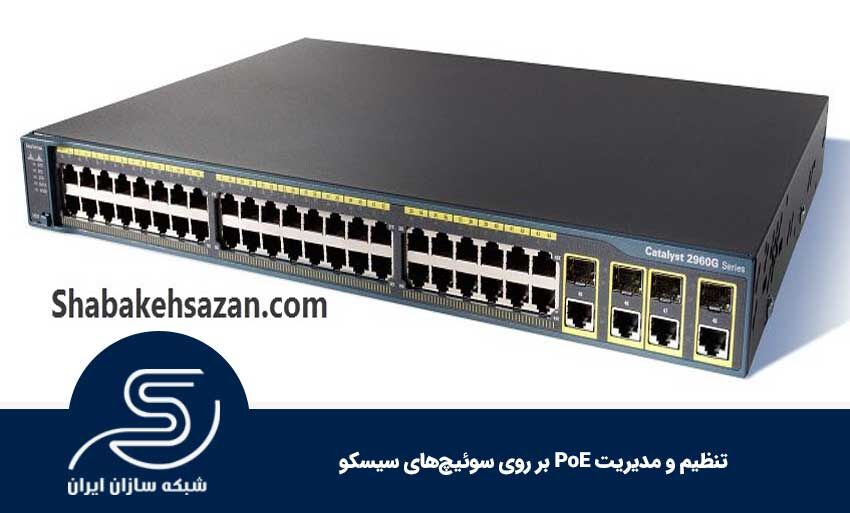 تنظیم و مدیریت PoE بر روی سوئیچ‌های سیسکو
