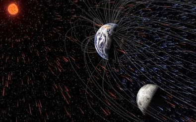 جو زمین به ماه نشت می‌کند