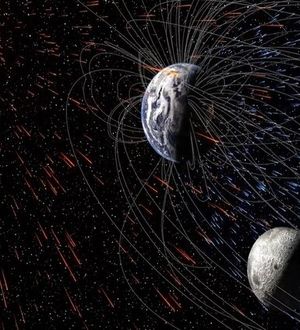 جو زمین به ماه نشت می‌کند