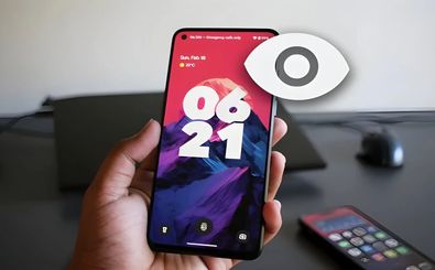 معنای نماد چشم در گوشی‌ های سامسونگ چیست؟