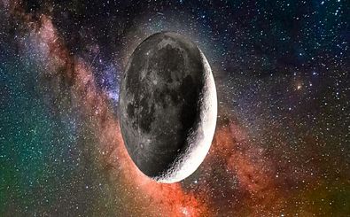 ماه در حال فرار کردن از زمین است/ ویدئو