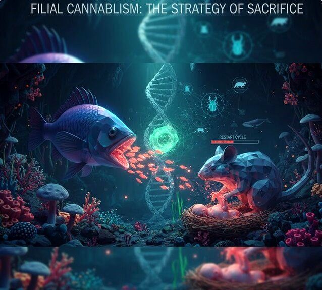 چرا سگ‌ها، گربه‌ها و ماهی‌ها فرزندان خود را می‌خورند؟