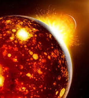 «تیا»؛ سیاره‌ای که احتمالا زمین آن را بلعید تا ماه شکل بگیرد