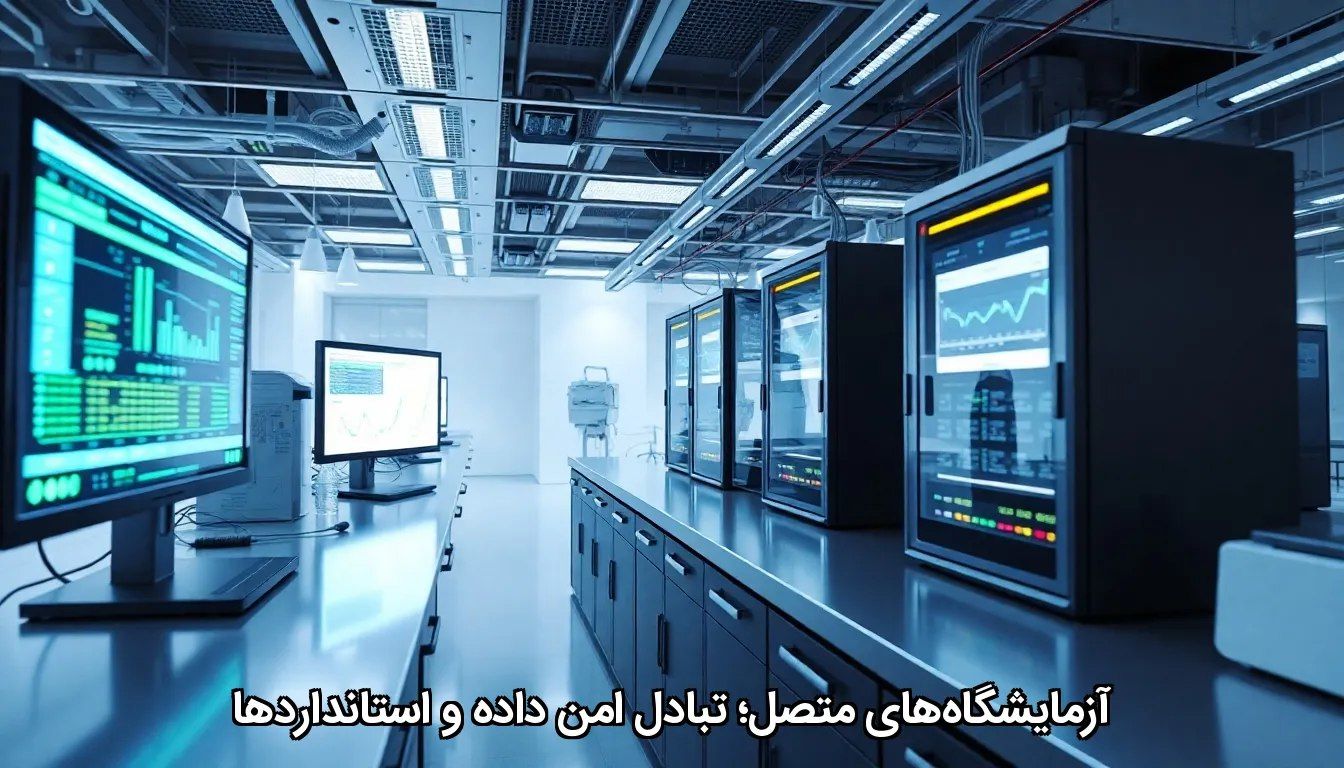 آزمایشگاه‌های متصل؛ تبادل امن داده و استانداردها