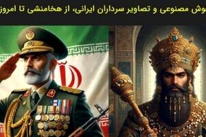 هوش مصنوعی و تصاویر سرداران ایرانی، از هخامنشی تا امروز