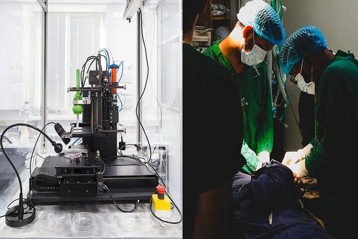 کوچک‌ترین چاپگر زیستی ۳ بُعدی جهان، ناجی تارهای صوتی می‌شود