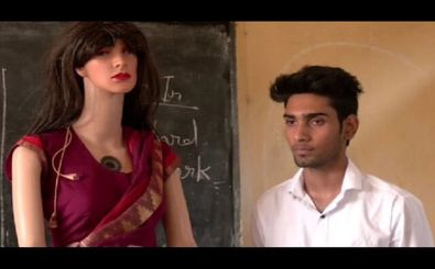 دانش‌آموز ۱۷ ساله هندی یک آموزگار رباتیک ساخت