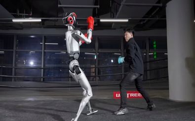 مبارزه یک ربات انسان‌نما با سازنده‌اش