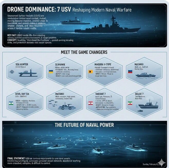 چگونه قایق‌های بدون سرنشین جایگزین کشتی‌های میلیاردی می‌شوند؟